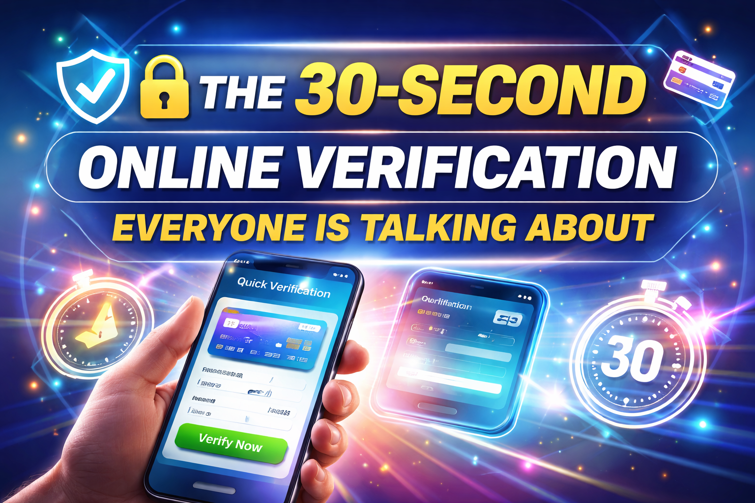 🔐 The 30-Second Online Verification That Everyone Is Talking About